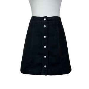 Woman’s Short Black Skirt
